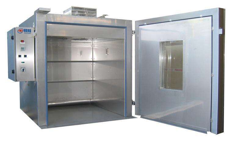 混合后放入烤箱，加溫固化