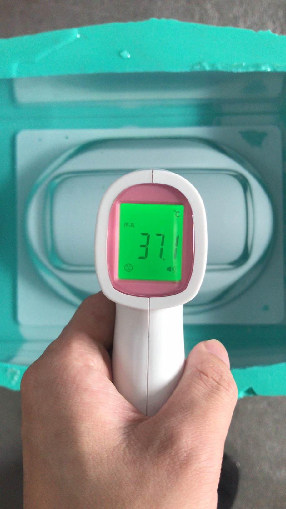 固化過(guò)程中測溫度